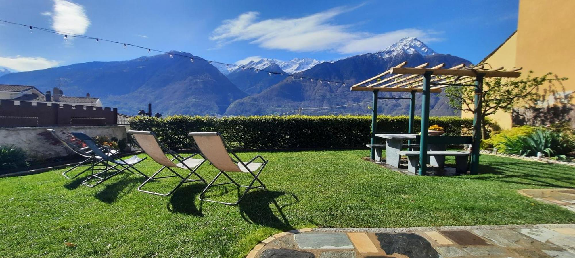 Appartamento Belvedere Dubino Buitenkant foto